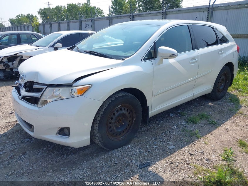 2014 TOYOTA VENZA SPORT UTILITY VEHICLE 2.7L I-4 DOHC, VVT, 182HP