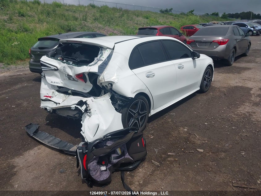 2020 Mercedes-Benz A 250 4Matic VIN: W1K3F4HB8LJ195178 Lot: 12649917
