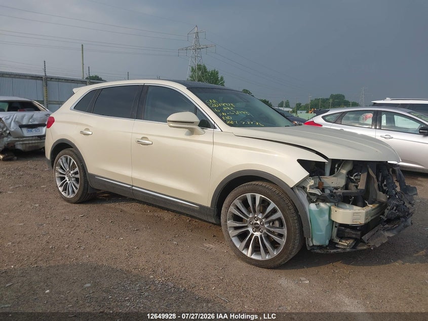 Vin: 2lmtj8lp0gbl31493, lot: 3051507, lincoln mkx reserve 2016 img_1