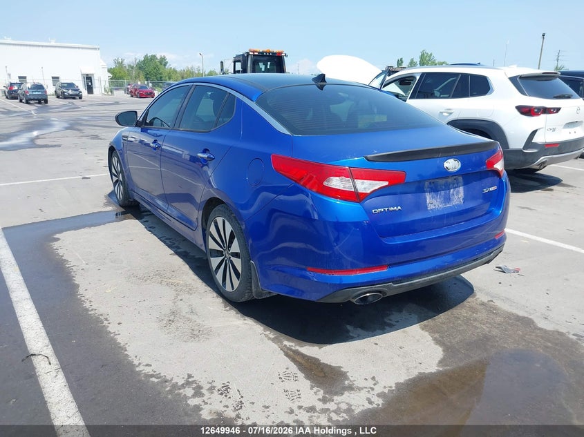 Vin: knagr4a64d5315128, lot: 3051530, kia optima sx 20133