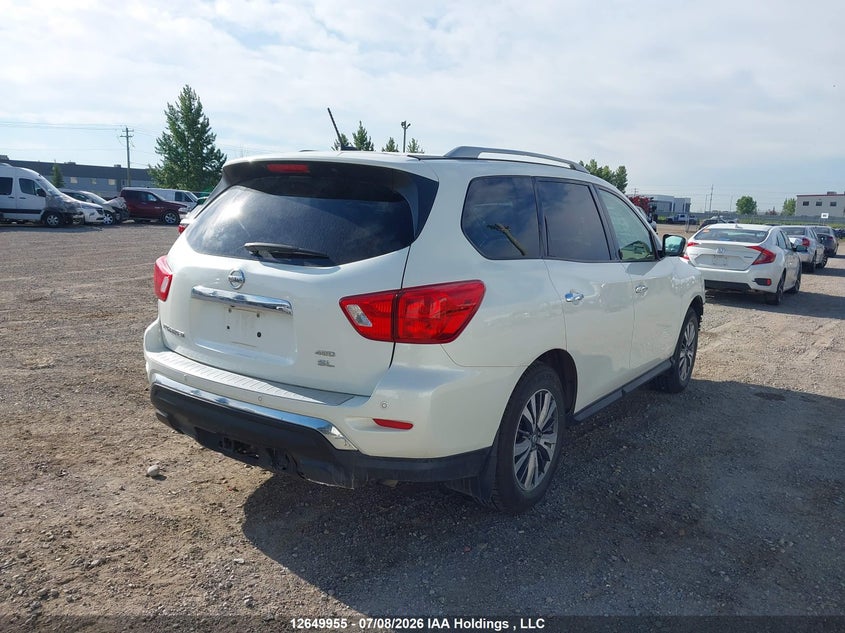 Vin: 5n1dr2mm9jc645547, lot: 3051539, nissan pathfinder s/sv/sl/platinum 20184