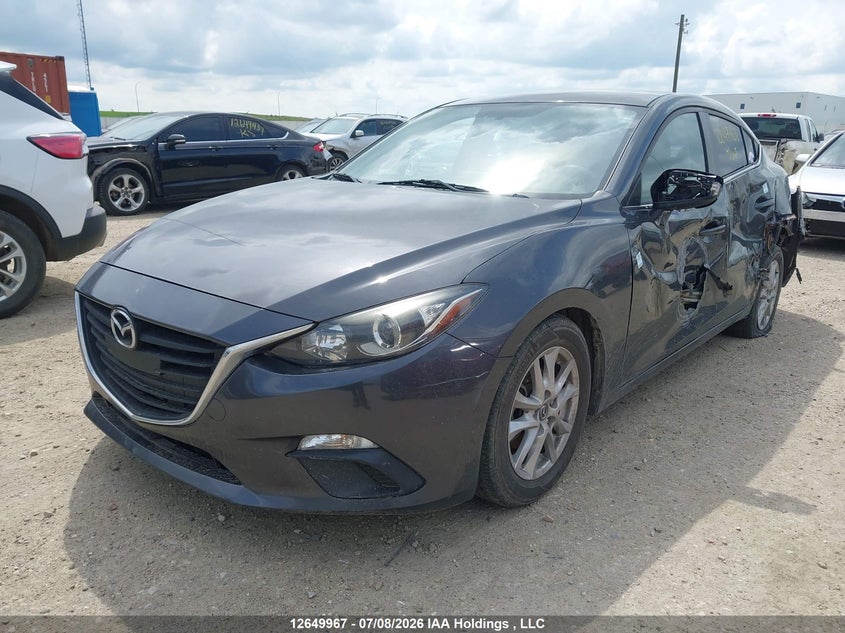 Vin: jm1bm1v71e1113479, lot: 3051551, mazda mazda3 gs-sky 20142