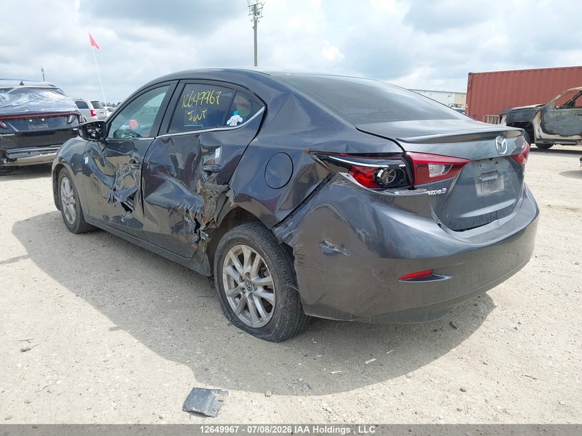 Vin: jm1bm1v71e1113479, lot: 3051551, mazda mazda3 gs-sky 20143