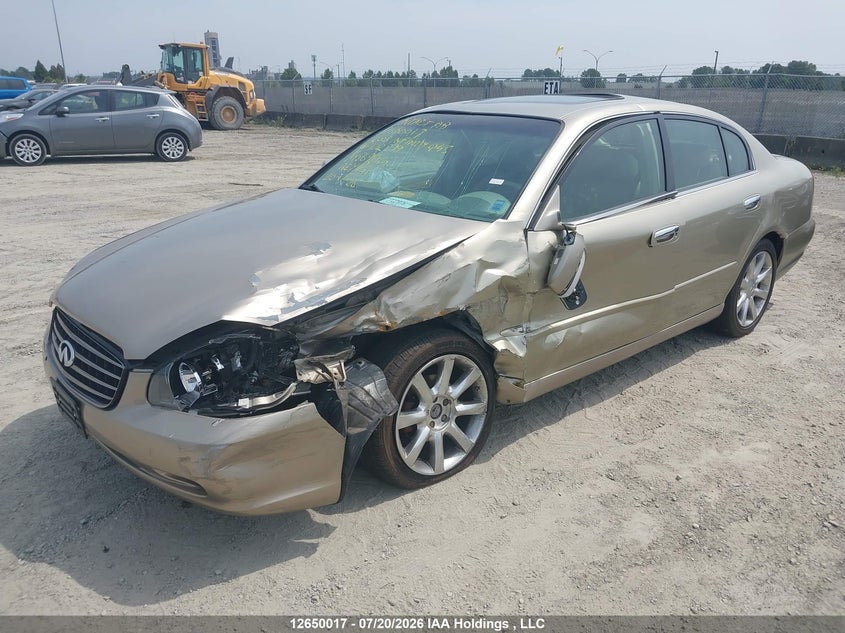 2003 Infiniti Q45, Front, IAAI, VIN JNKBF01A63M102879 — photo 2