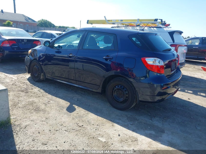 Vin: 2t1ku4ee8ac497623, lot: 3051606, toyota matrix wagon 20103