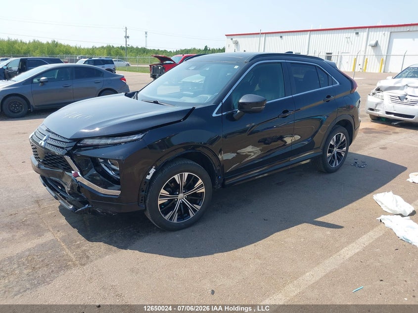 2022 MITSUBISHI ECLIPSE CROSS SPORT UTILITY VEHICLE 1.5L I-4 DI, DOHC, VVT, TURBO, 152HP