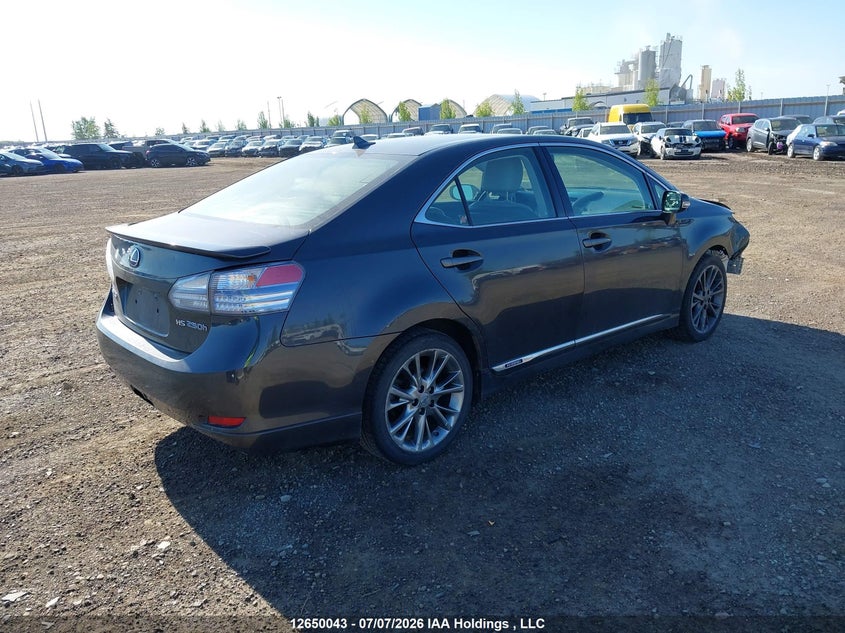 Vin: jthbb1ba2a2007888, lot: 3051627, lexus hs 250h 20104