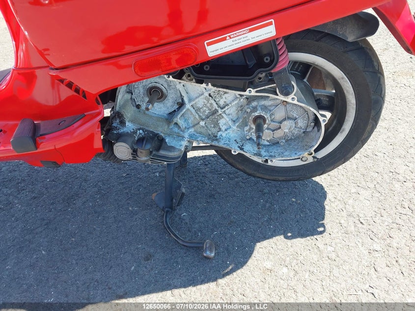 2012 VESPA LX BIKE 1