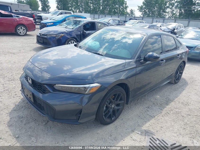 2026 Honda Civic, Right Side, IAAI, VIN 2HGFE4F85TH012713 — photo 2