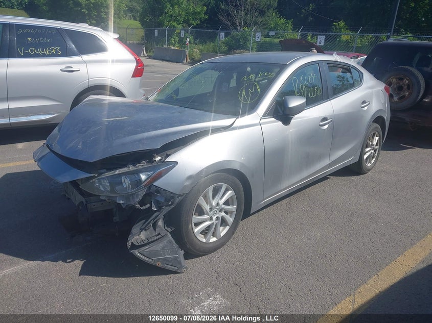 Vin: 3mzbm1v76fm221520, lot: 3051683, mazda 3 touring 20152