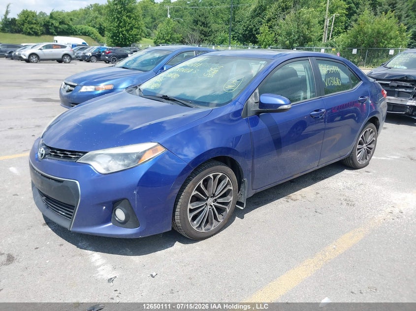 Vin: 2t1burhe5ec031680, lot: 3051695, toyota corolla s 20142