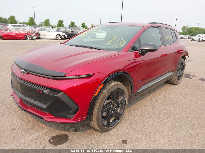 2024 Chevrolet Equinox Ev Rs, Rear, IAAI, VIN 3GN7DSRP7RS289177 — photo 2