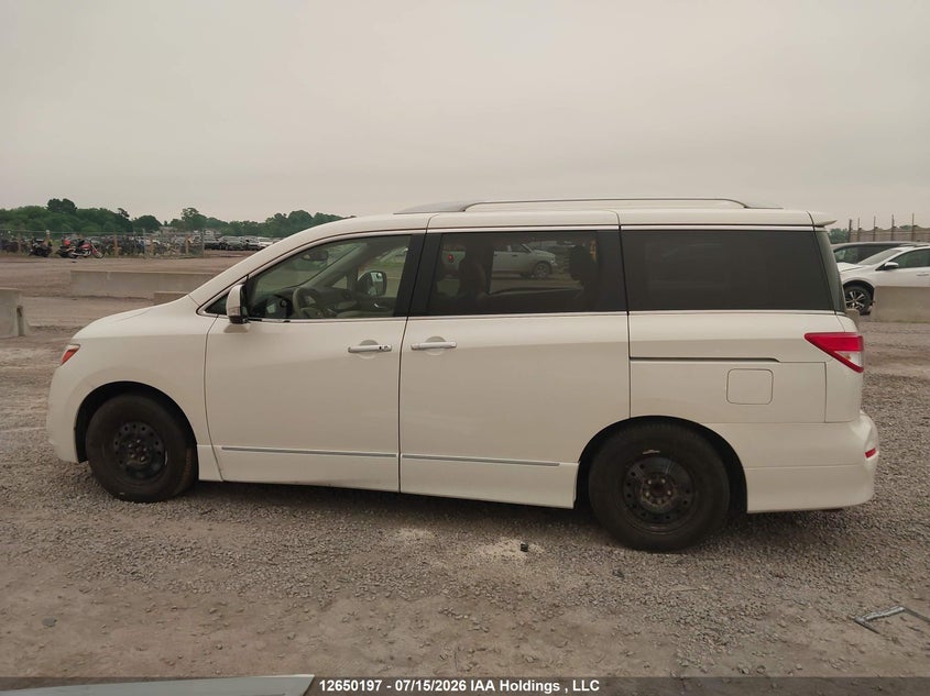 2013 NISSAN QUEST VAN 3.5L V6 FI DOHC 24V NF4