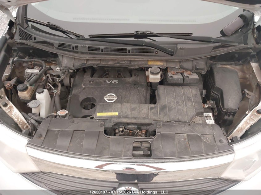 2013 NISSAN QUEST VAN 3.5L V6 FI DOHC 24V NF4