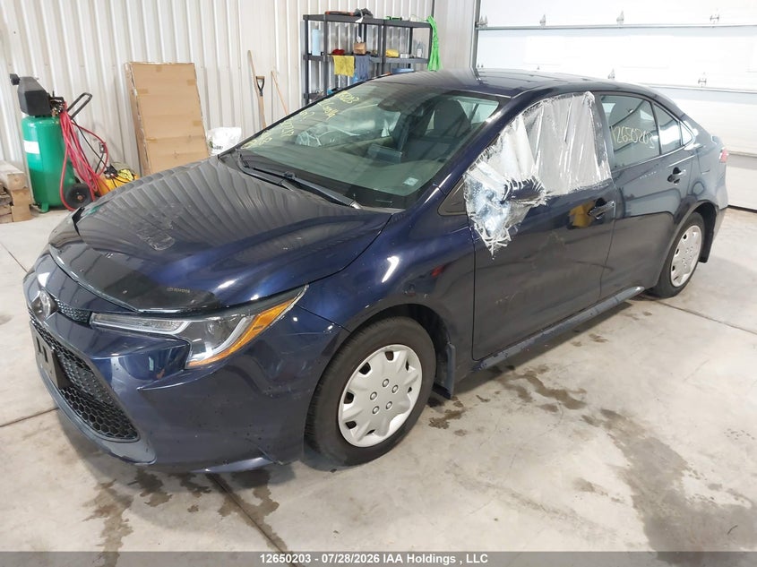 2022 Toyota Corolla, Water, IAAI, VIN 5YFBPMBE1NP327217 — photo 2