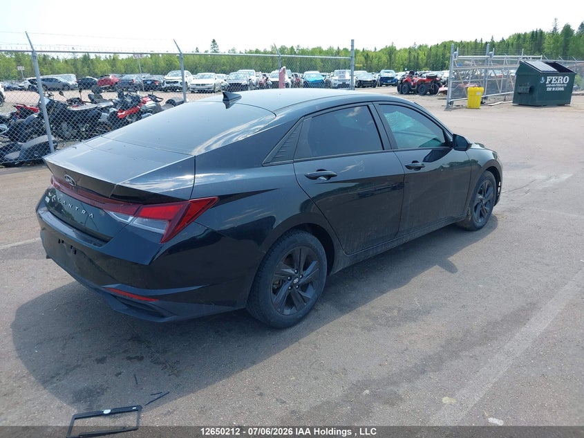 Vin: kmhlm4agxmu077098, lot: 3051797, hyundai elantra preferred ivt 20214