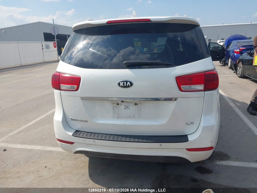 2016 Kia Sedona VIN: KNDMB5C13G6208376 Lot: 12650219