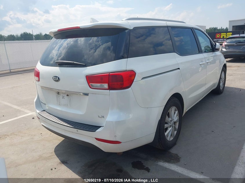 2016 Kia Sedona VIN: KNDMB5C13G6208376 Lot: 12650219