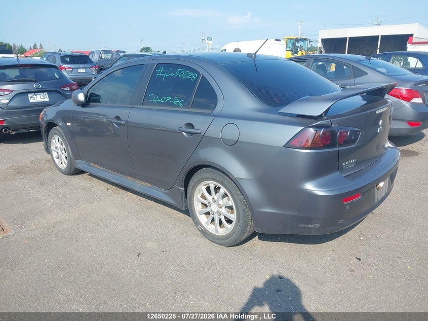 Vin: ja32u2fuxbu611831, lot: 3051813, mitsubishi lancer se 20113