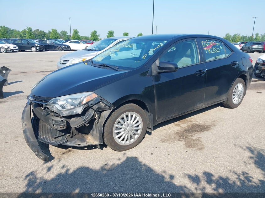 2015 Toyota Corolla, Front, IAAI, VIN 2T1BURHE0FCT82630 — photo 2