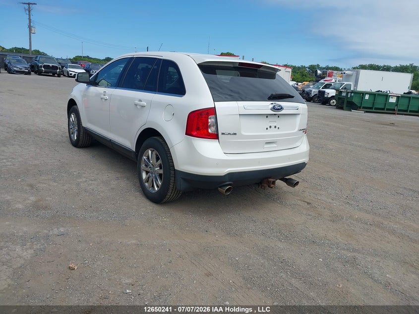 Vin: 2fmdk4kc0bba54387, lot: 3051826, ford edge limited 20113
