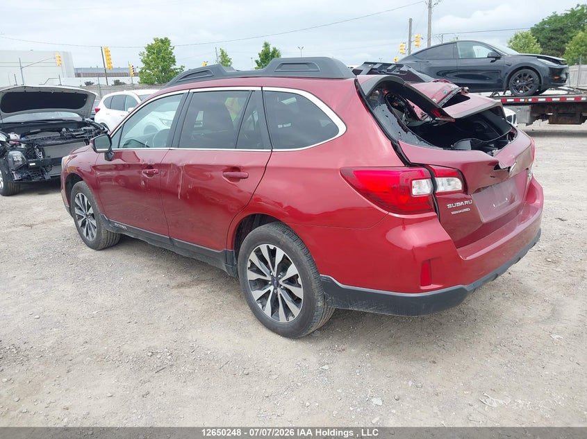Vin: 4s4bsfnc0g3353870, lot: 3051833, subaru outback 3.6r limited 20163