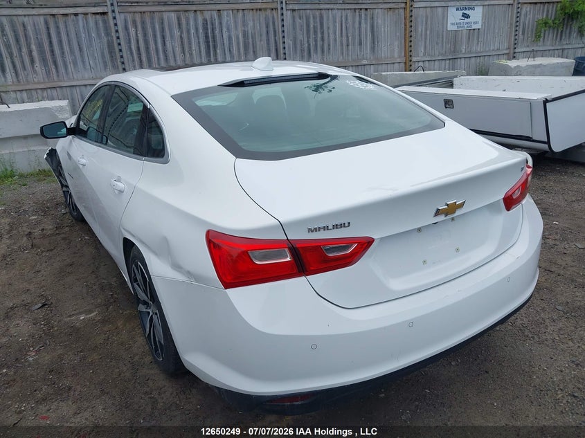 Vin: 1g1zd5st6jf210898, lot: 3051834, chevrolet malibu lt 20183