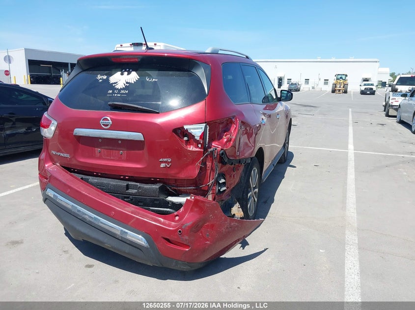 Vin: 5n1ar2mm0dc666133, lot: 3051840, nissan pathfinder sv 20134