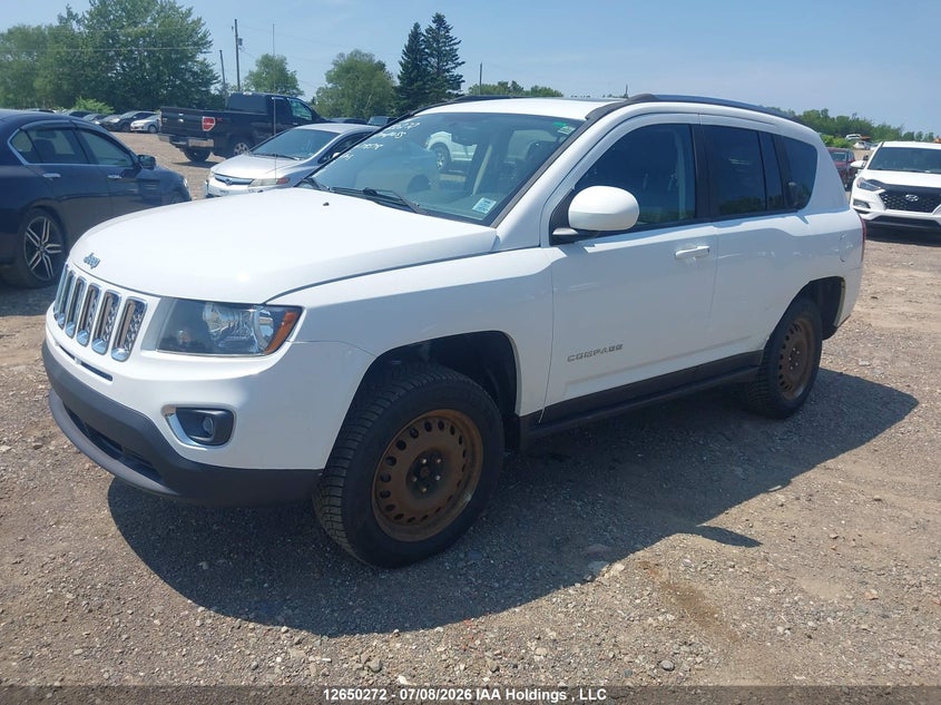 2017 Jeep Compass, Left Side, IAAI, VIN 1C4NJDAB3HD178578 — photo 2