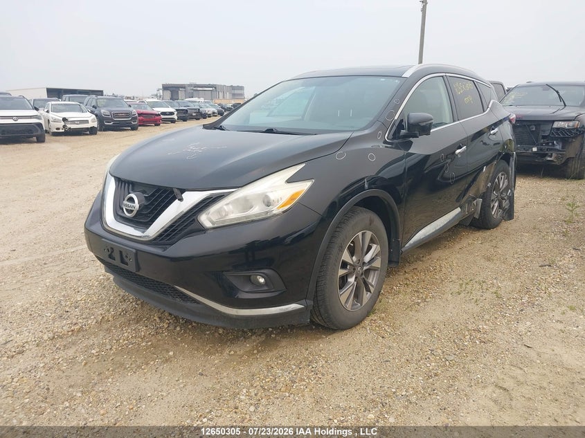 2016 Nissan Murano, Удар ззаду, IAAI, VIN 5N1AZ2MH7GN149827 — фото 2