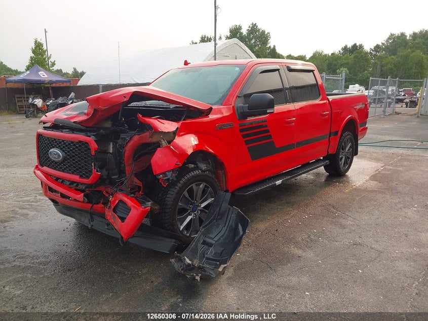 2018 FORD F-150 PICKUP 5.0L V-8 DI, DOHC, VVT, 395HP