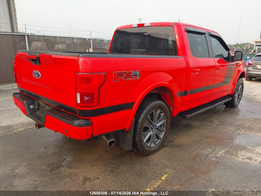 2018 FORD F-150 PICKUP 5.0L V-8 DI, DOHC, VVT, 395HP