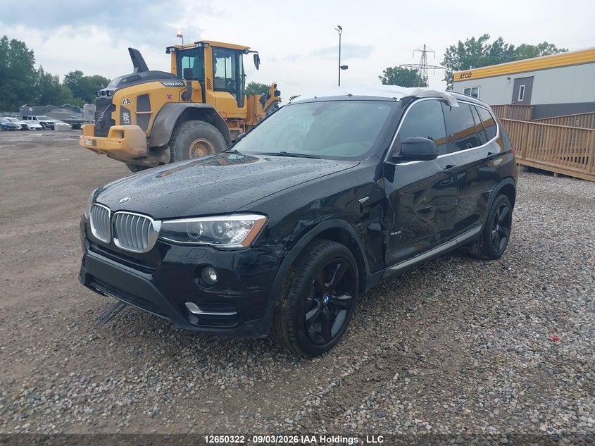 Vin: 5uxwx9c38h0t23772, lot: 3051910, bmw x3 xdrive28i 20172
