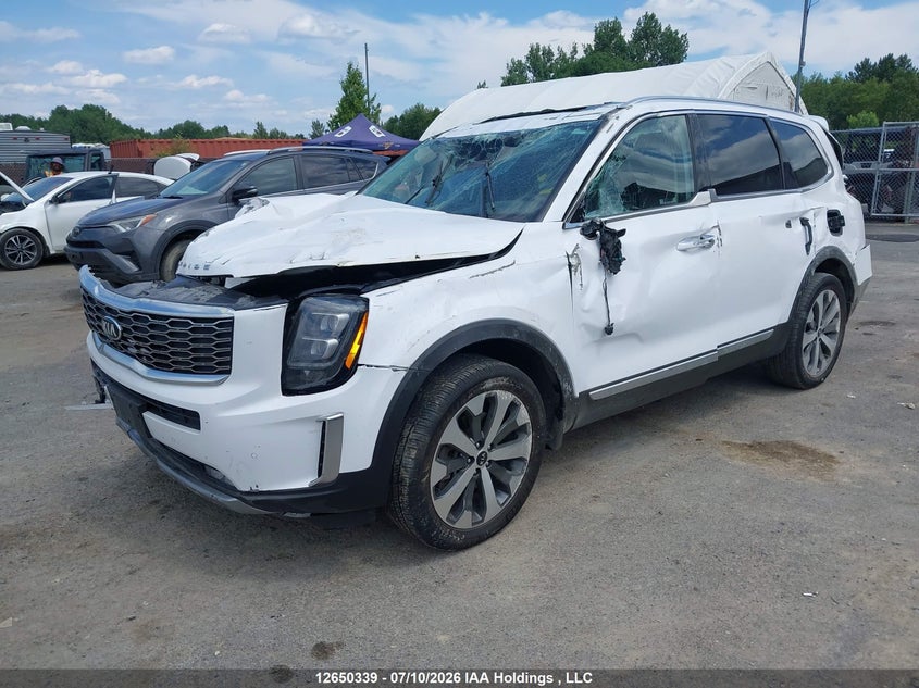 2021 Kia Telluride Nightsky/Sx/Sx Limited, Rollover, IAAI, VIN 5XYP5DHC3MG149640 — photo 2