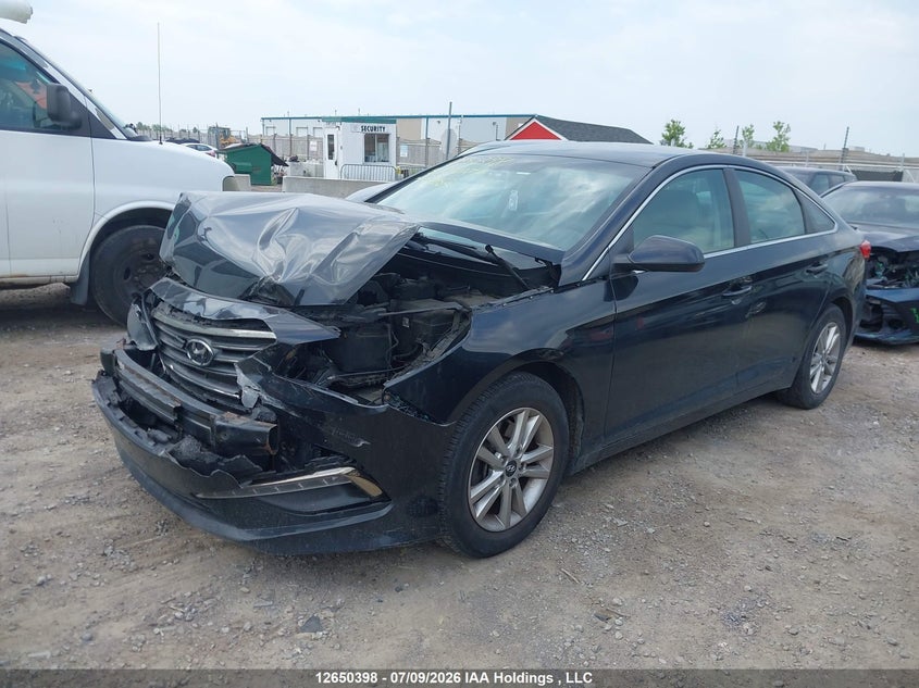 2015 Hyundai Sonata, Front, IAAI, VIN 5NPE24AF5FH050852 — photo 2