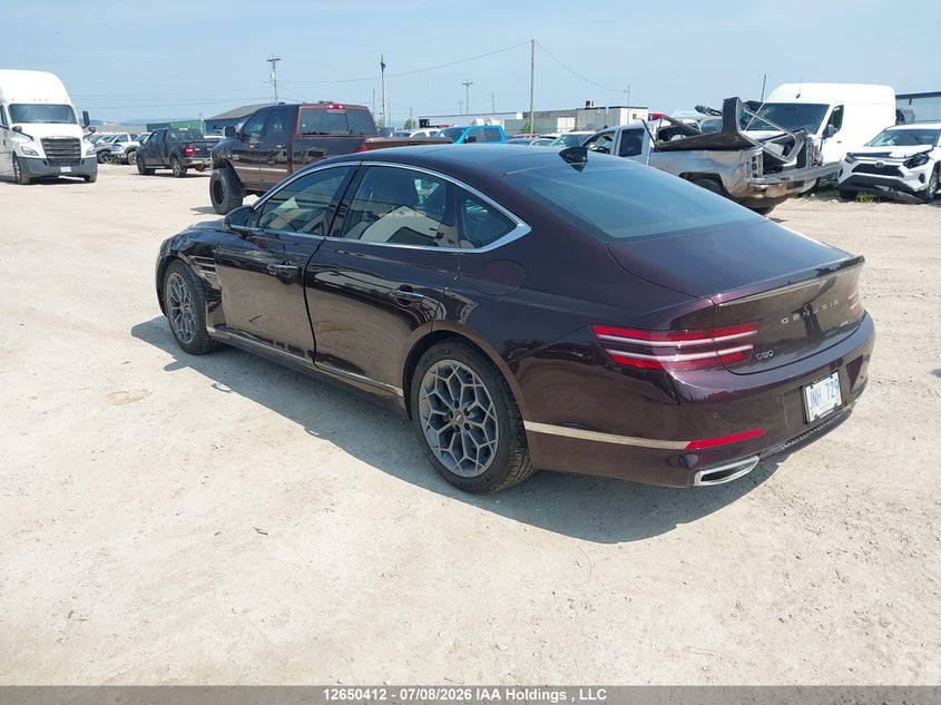 Vin: kmtgb4sc9mu043808, lot: 3052013, genesis g80 2.5t advanced awd 20213