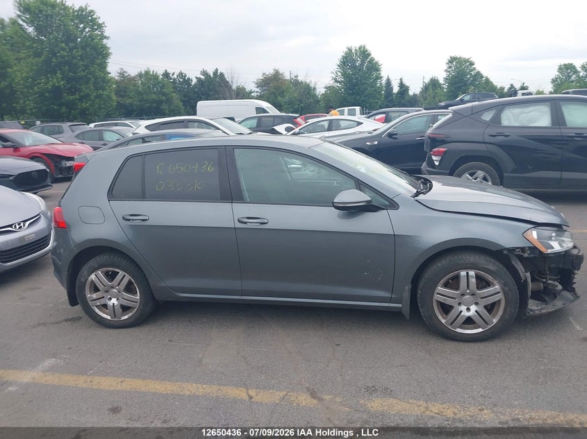 2017 Volkswagen Golf S/Wolfsburg VIN: 3VW117AU0HM033310 Lot: 12650436