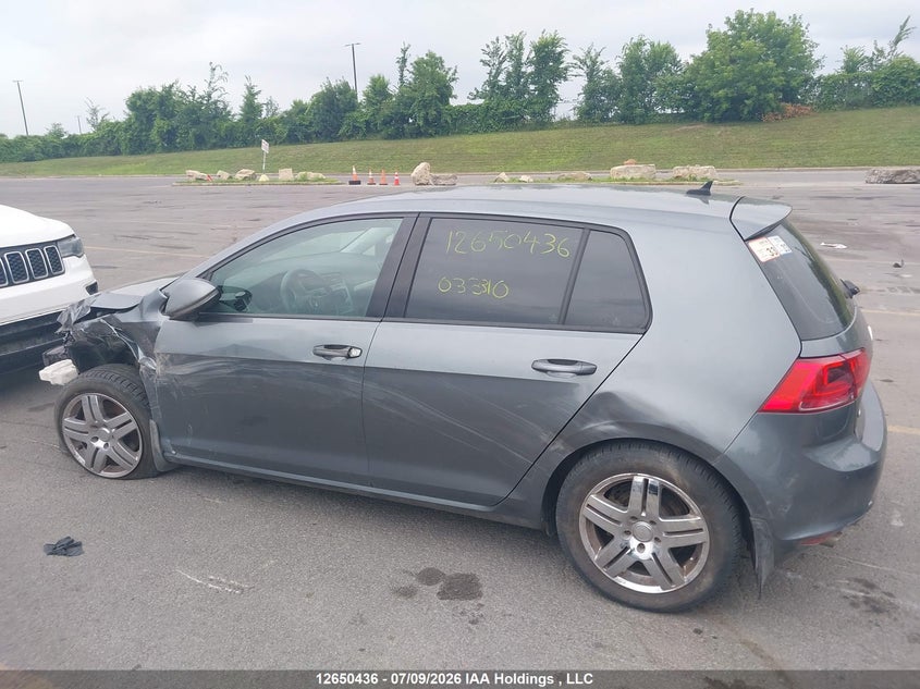 2017 Volkswagen Golf S/Wolfsburg VIN: 3VW117AU0HM033310 Lot: 12650436