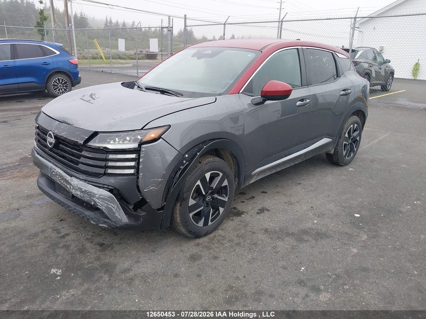 Vin: 3n8ap6cb5sl375375, lot: 3052054, nissan kicks sv 20252