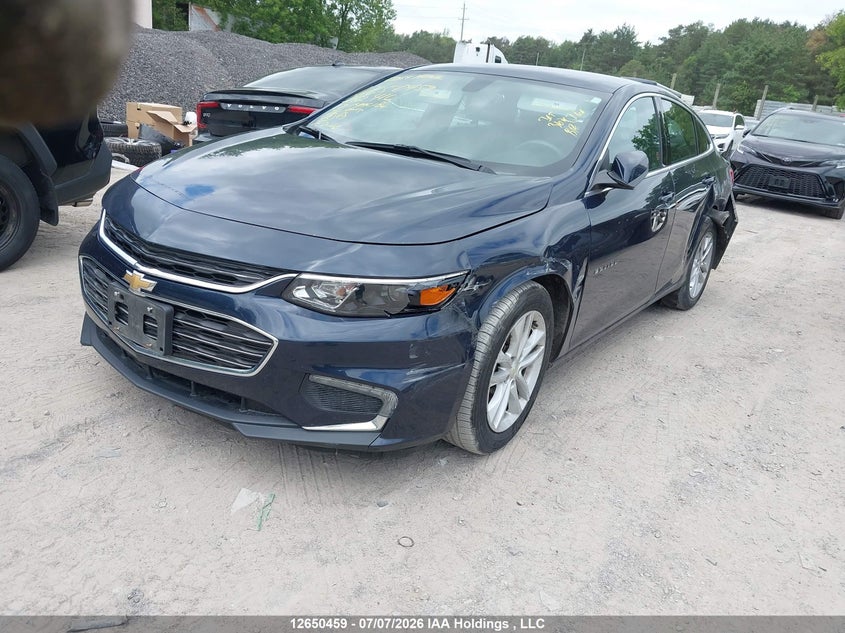 2017 Chevrolet Malibu, Лівий бік, IAAI, VIN 1G1ZE5ST4HF282416 — фото 2