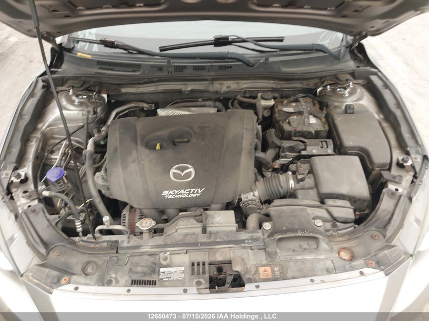 2015 MAZDA 3 SEDAN 2.0L I-4 DI, DOHC, VVT, 155HP