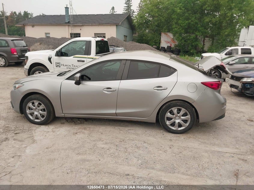 2015 MAZDA 3 SEDAN 2.0L I-4 DI, DOHC, VVT, 155HP