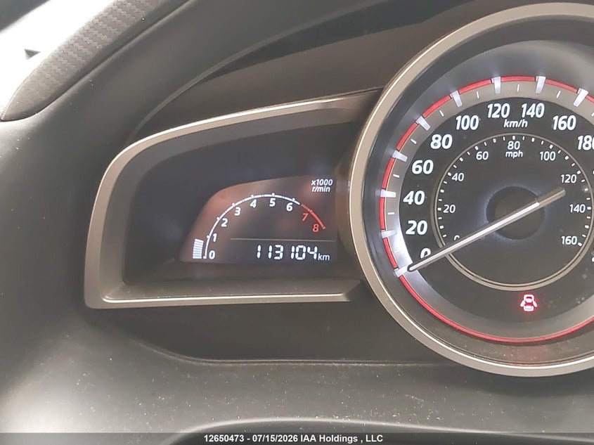 2015 MAZDA 3 SEDAN 2.0L I-4 DI, DOHC, VVT, 155HP