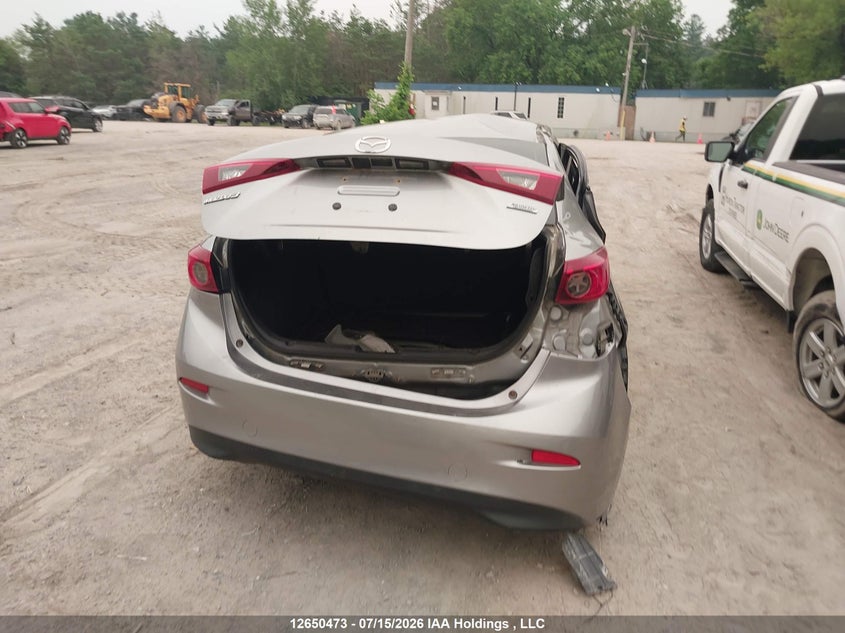 2015 MAZDA 3 SEDAN 2.0L I-4 DI, DOHC, VVT, 155HP