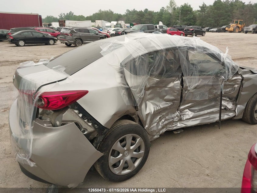 2015 MAZDA 3 SEDAN 2.0L I-4 DI, DOHC, VVT, 155HP