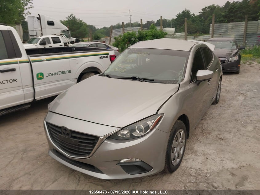 Vin: 3mzbm1u72fm143366, lot: 3052074, mazda 3 sport 20152