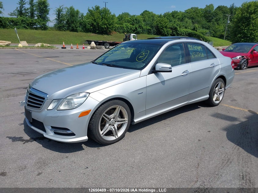 2012 Mercedes-Benz E-klasse, Right Side, IAAI, VIN WDDHF8JB6CA561758 — photo 2