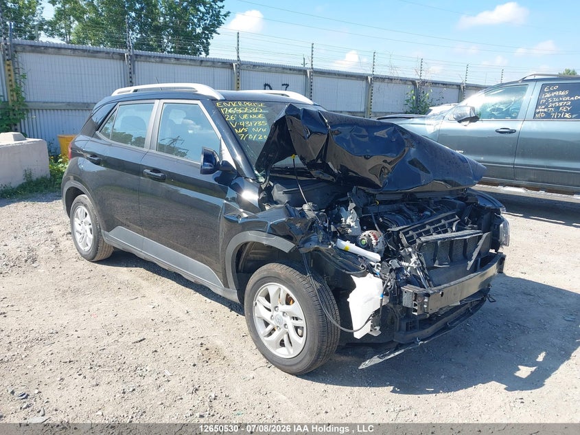 Vin: kmhrc8a3xtu431735, lot: 3052132, hyundai venue sel 2026 img_1