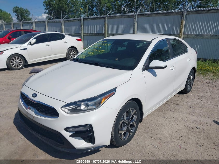 2019 Kia Forte, Rear, IAAI, VIN 3KPF54ADXKE051035 — photo 2