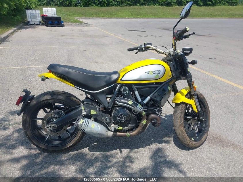 2019 Ducati Scrambler Desert Sled VIN: ML0KAFPM7KT016330 Lot: 12650565